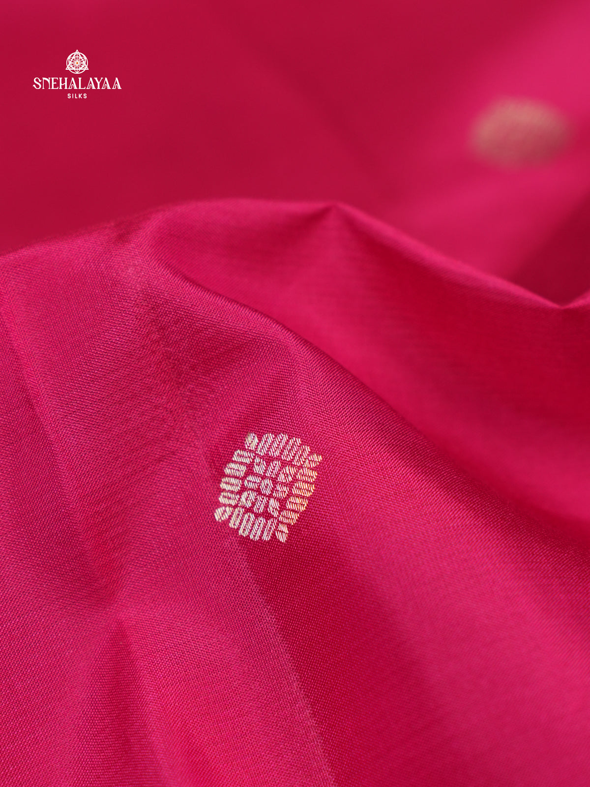 Rani Pink Kanjivaram Silk Saree