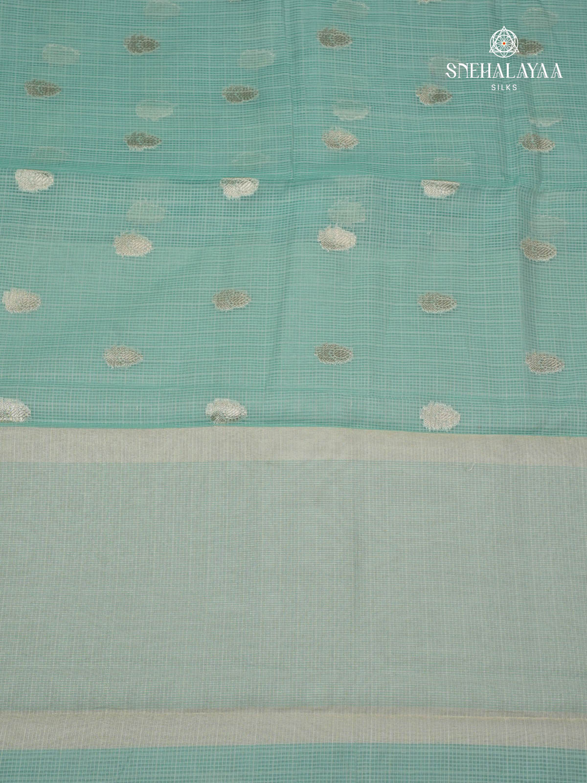 Ocean Blue Kota Saree