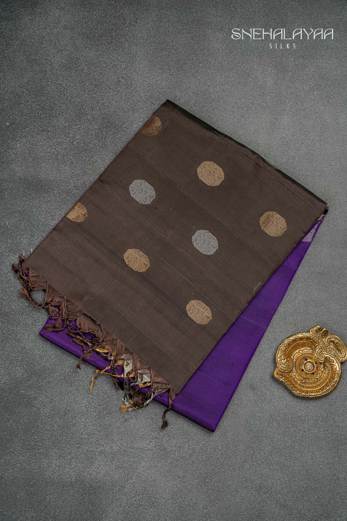 Purple Soft Silk Saree