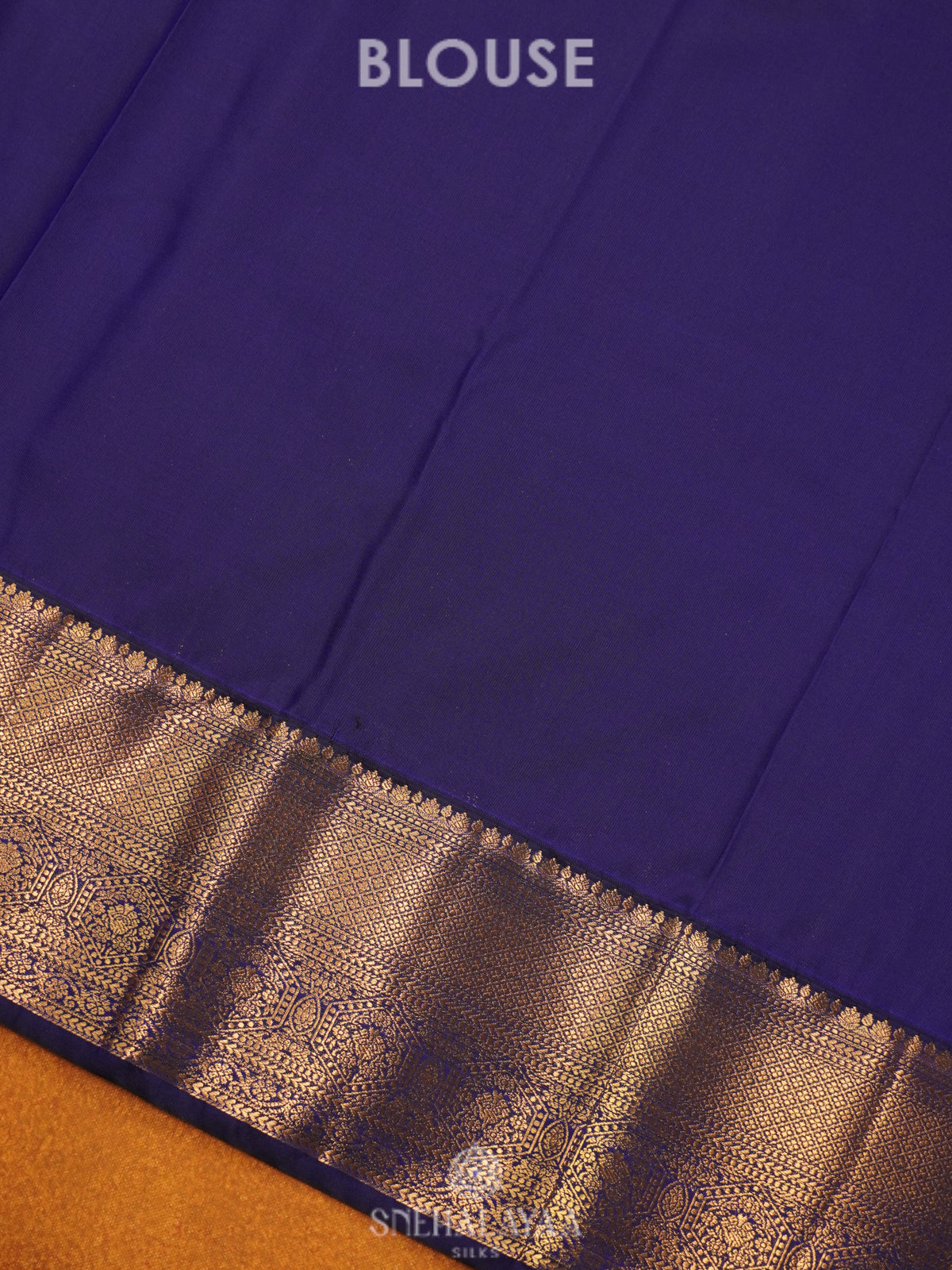 Peacock Blue Art Silk Saree