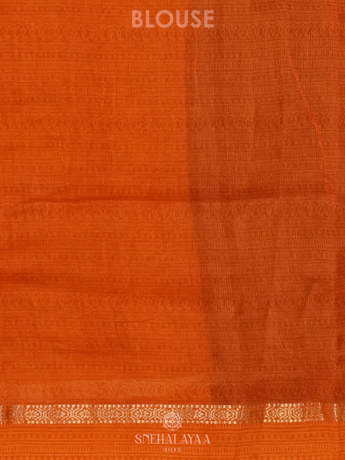 Brown Chanderi Saree