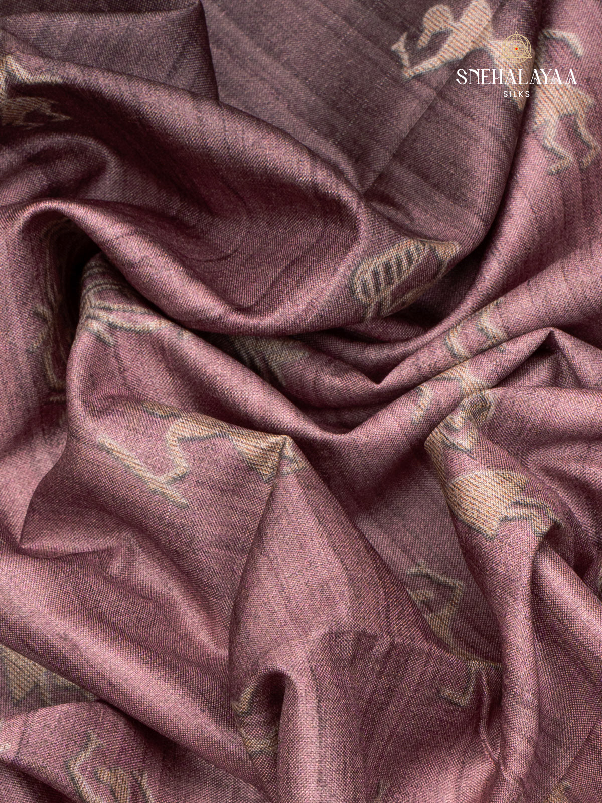 Purple Dola Saree