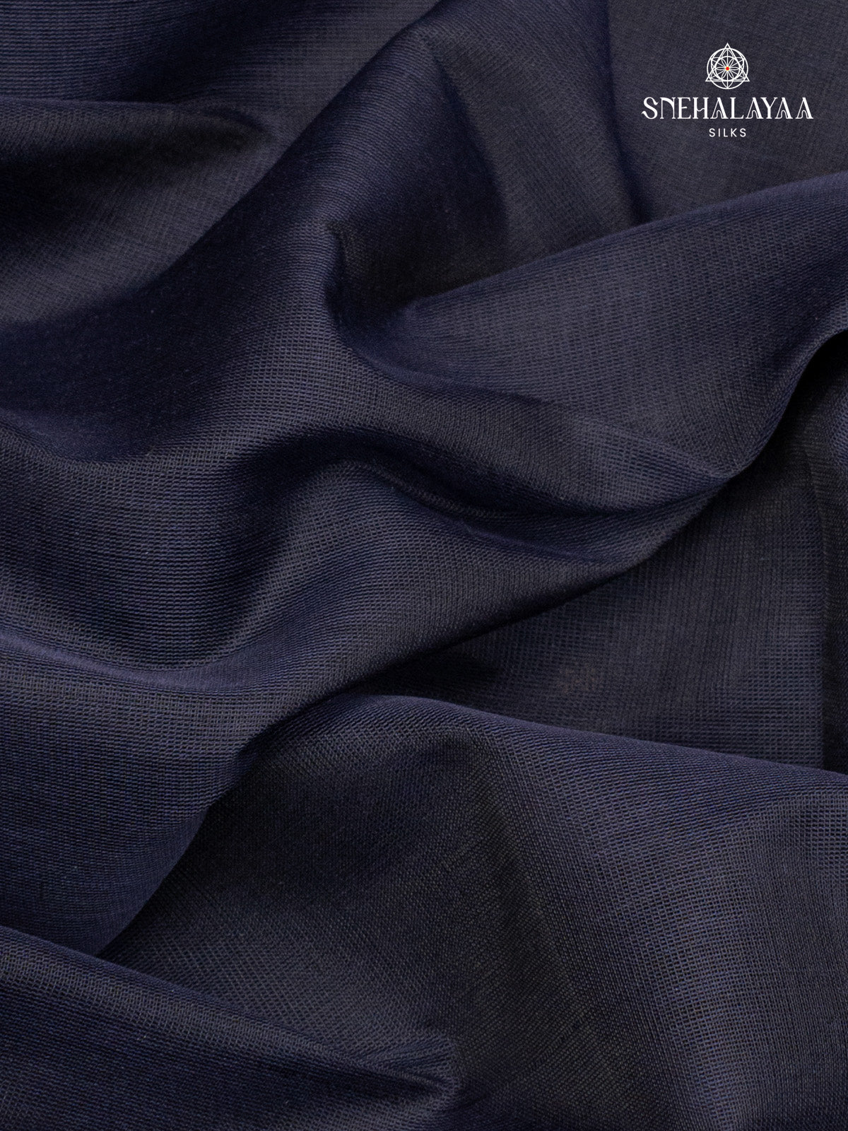 Indigo Kanchi Silk Cotton Saree