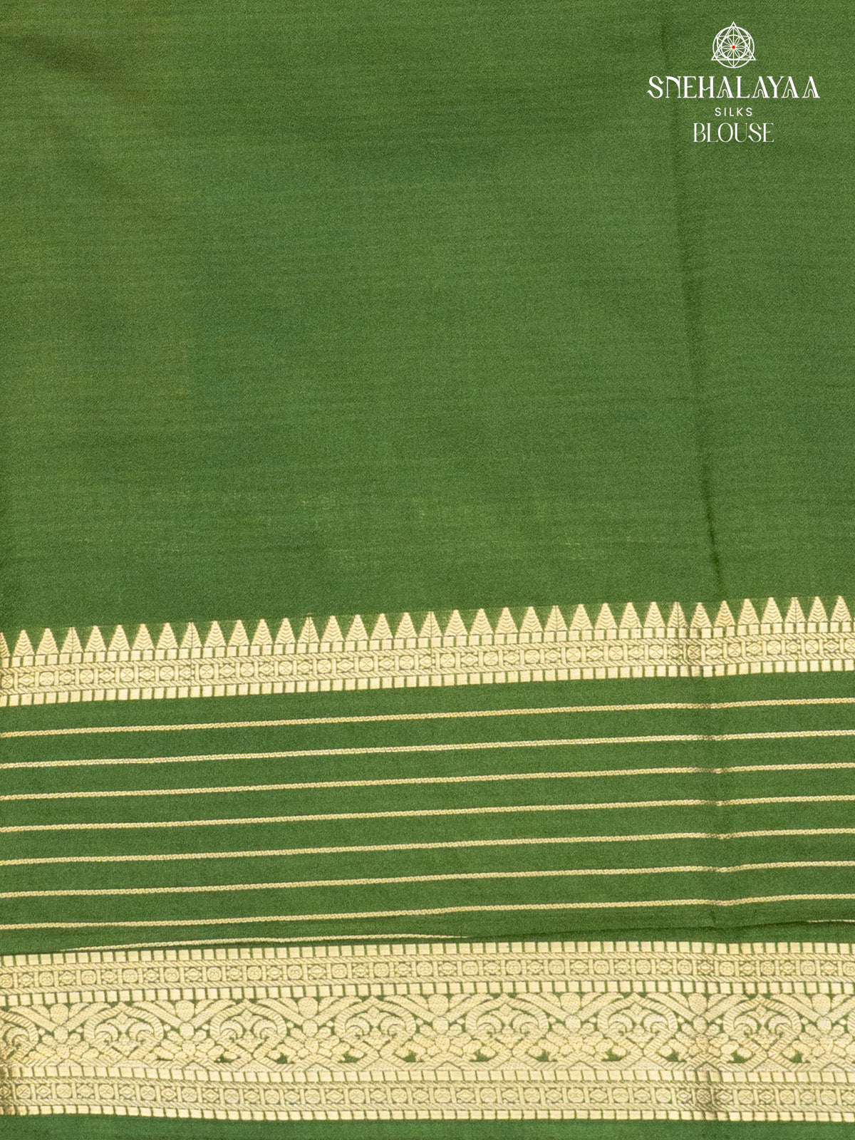 Mustard Yellow Mysore Silk Saree