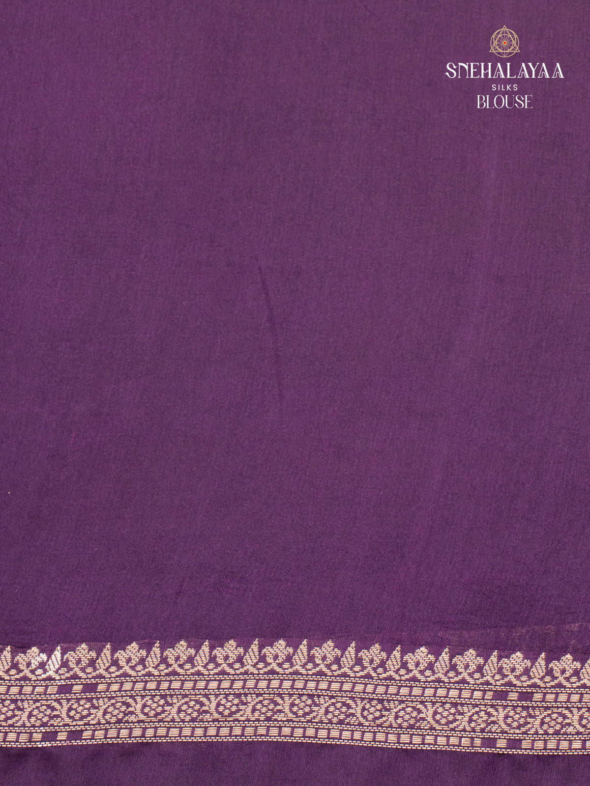 Lilac Purple Banaras Dupion Saree