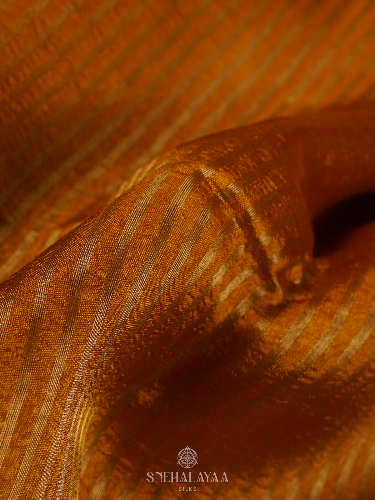 Yellow Banaras Kora Silk Saree