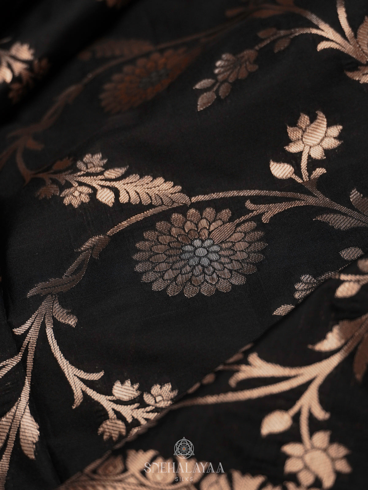 Black Banaras Saree