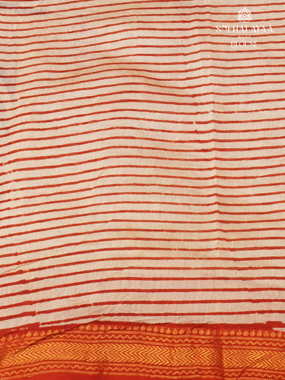 Off White Chanderi Saree