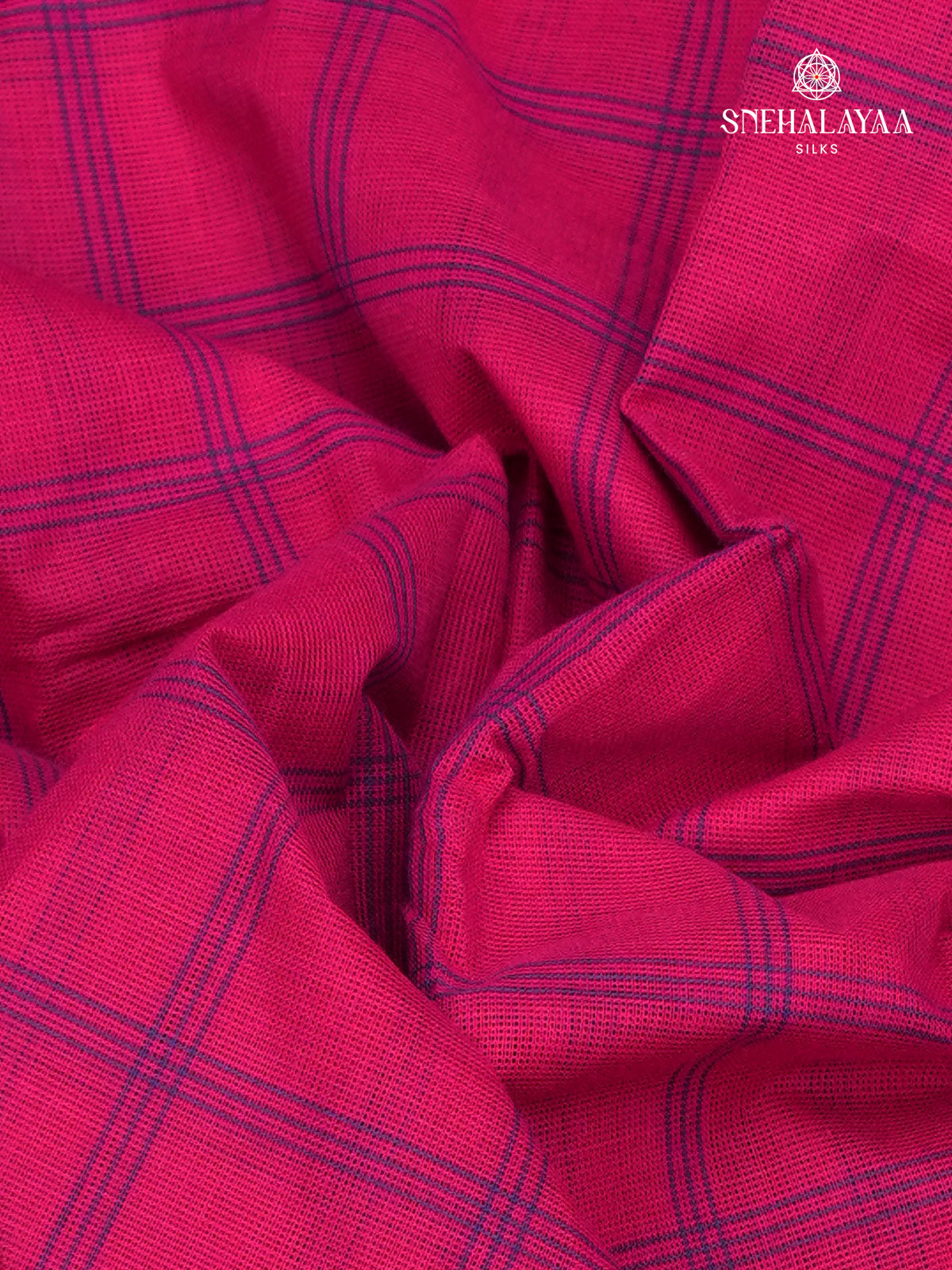 Rani Pink Kanchi Cotton Saree