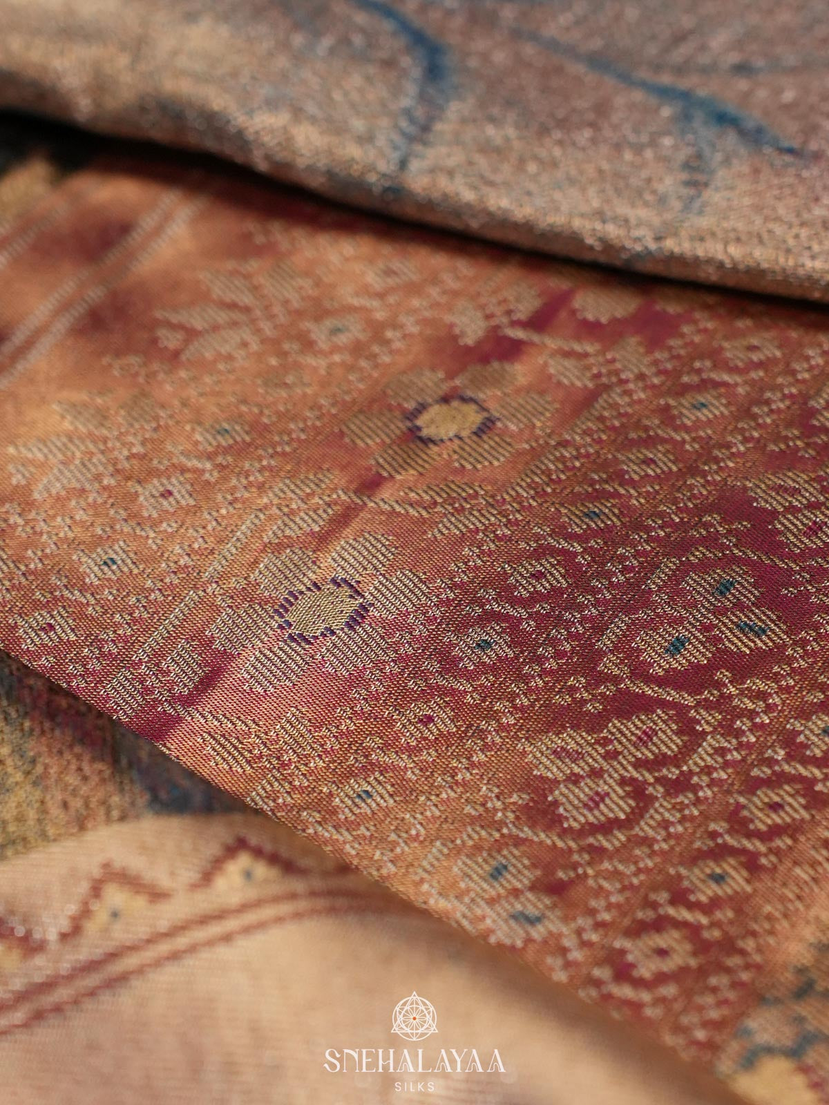 Grey Kanjivaram Silk Saree