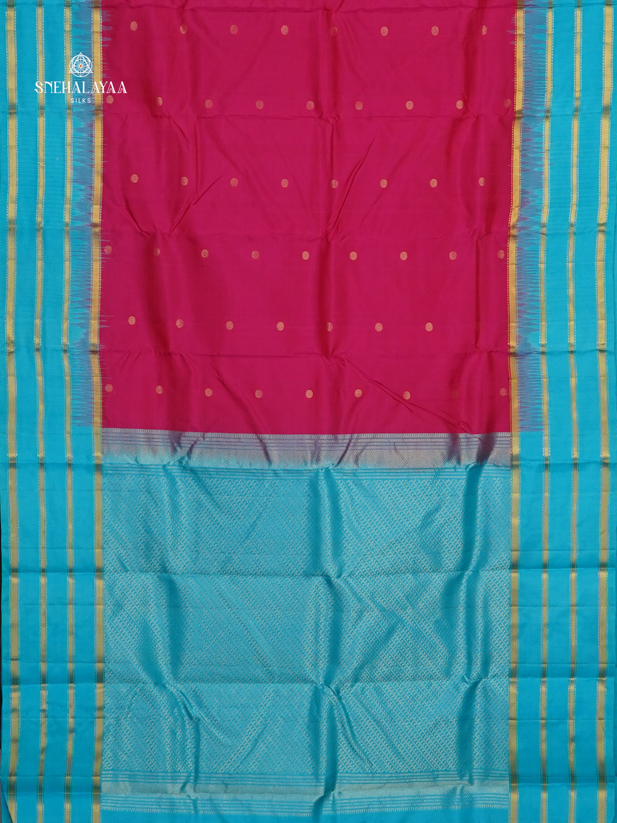 Pink Kanjivaram Silk Saree
