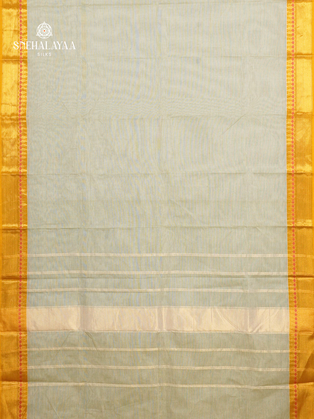 White Chettinad Cotton Saree