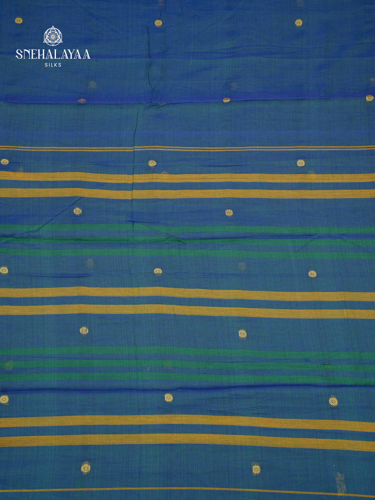 Peacock Green Narayanpet Cotton Saree