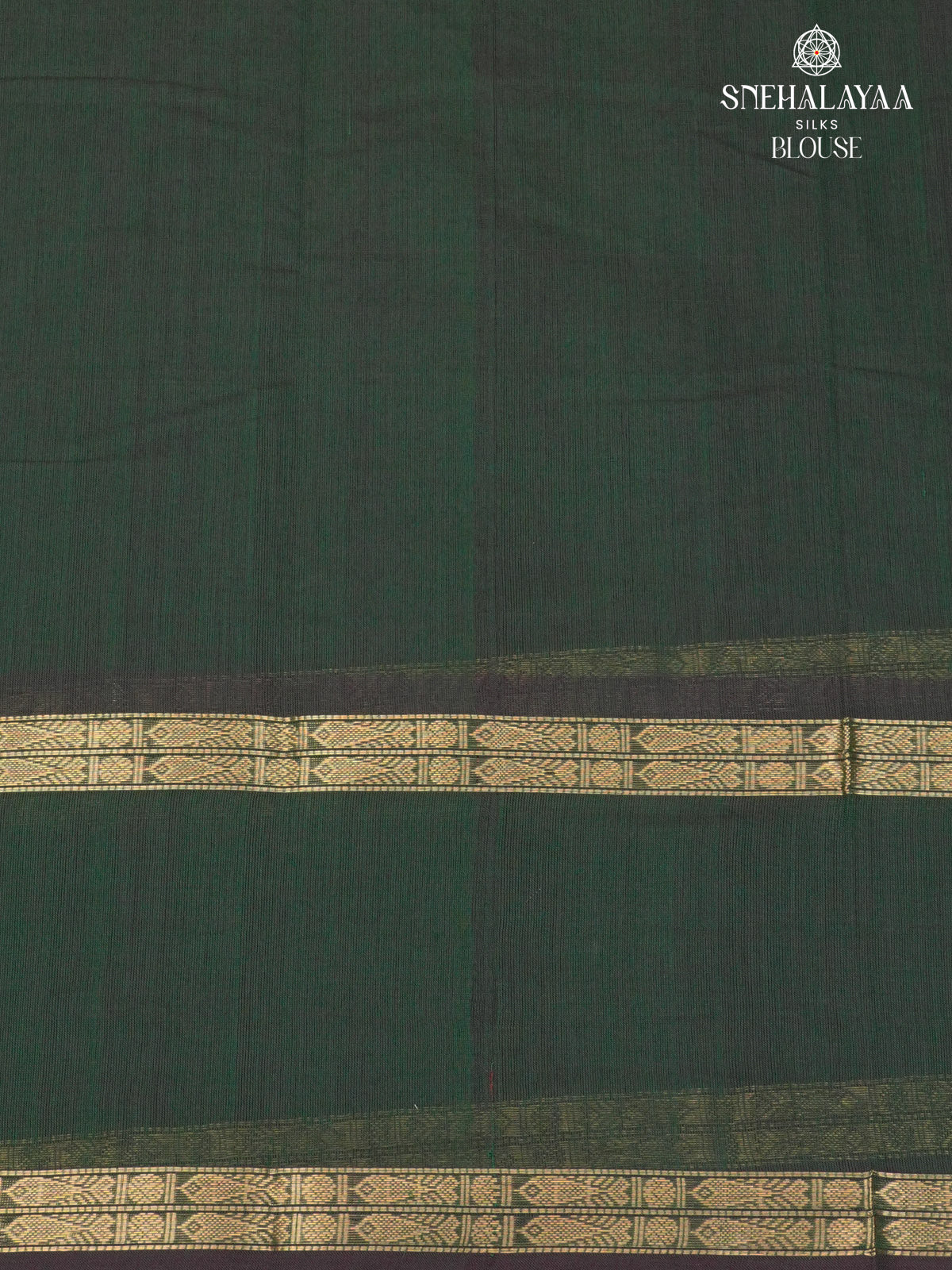 Green Pure Kanchi Cotton Saree