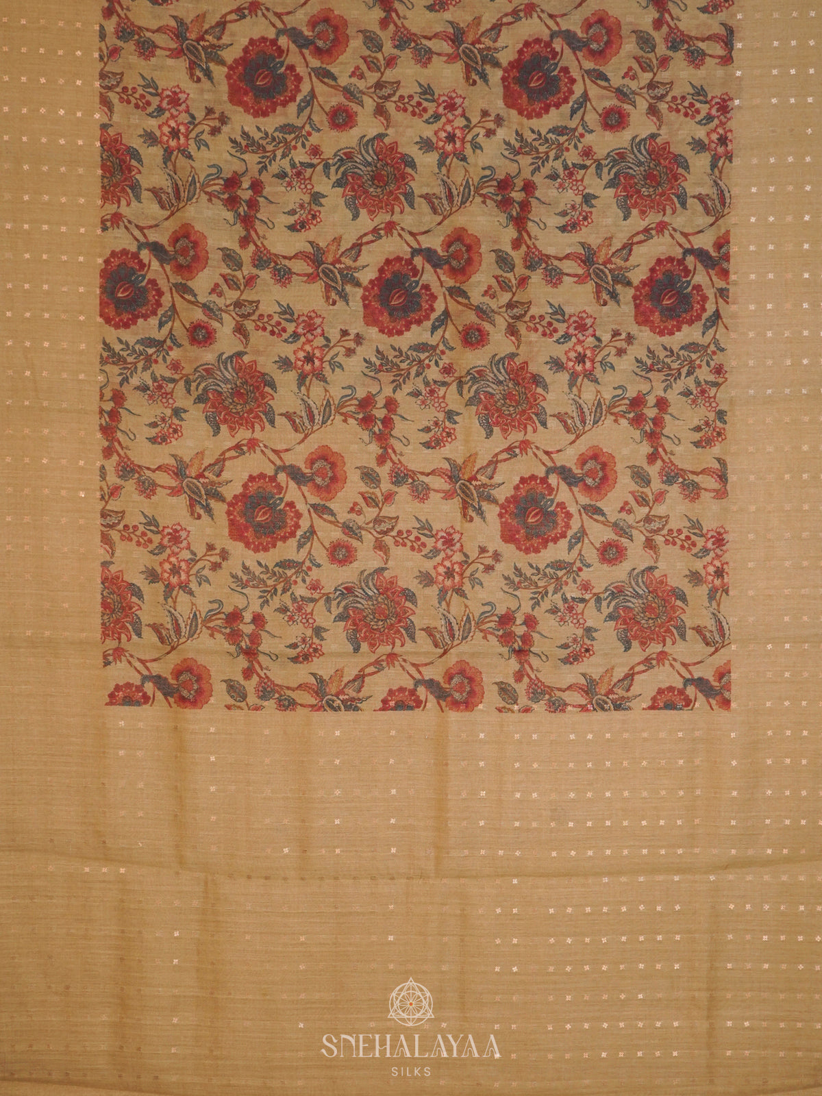 Mustard Matka Saree