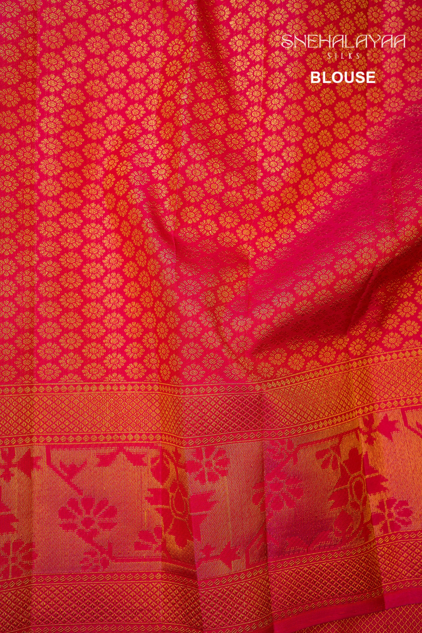 Sky Blue Kancheevaram Tissue Silk Saree