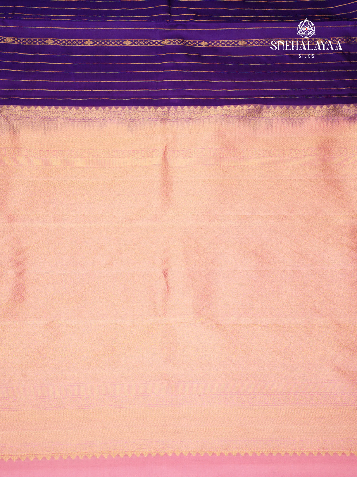 Royal Purple Kanjivaram Silk Saree