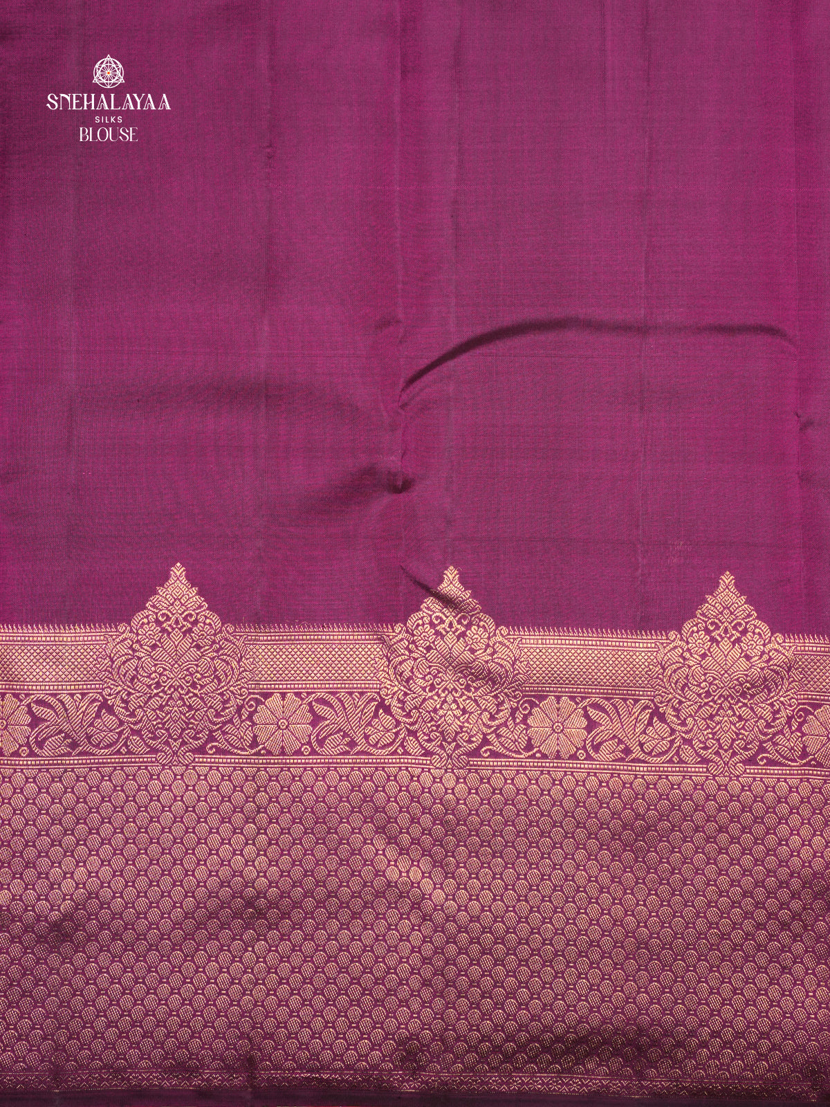 Orchid Purple Kanjivaram Silk Saree