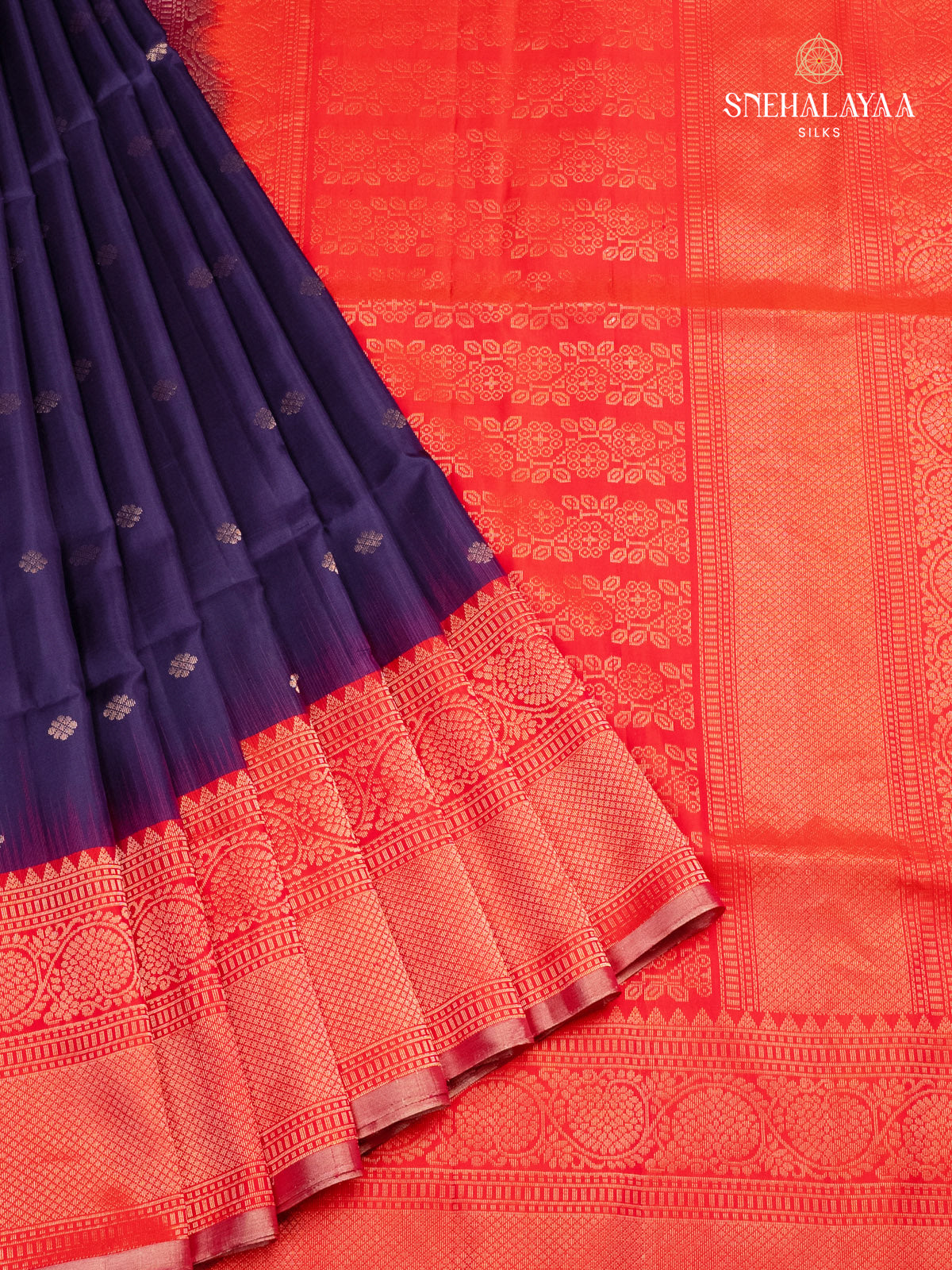 Violet Kanjivaram Soft Silk