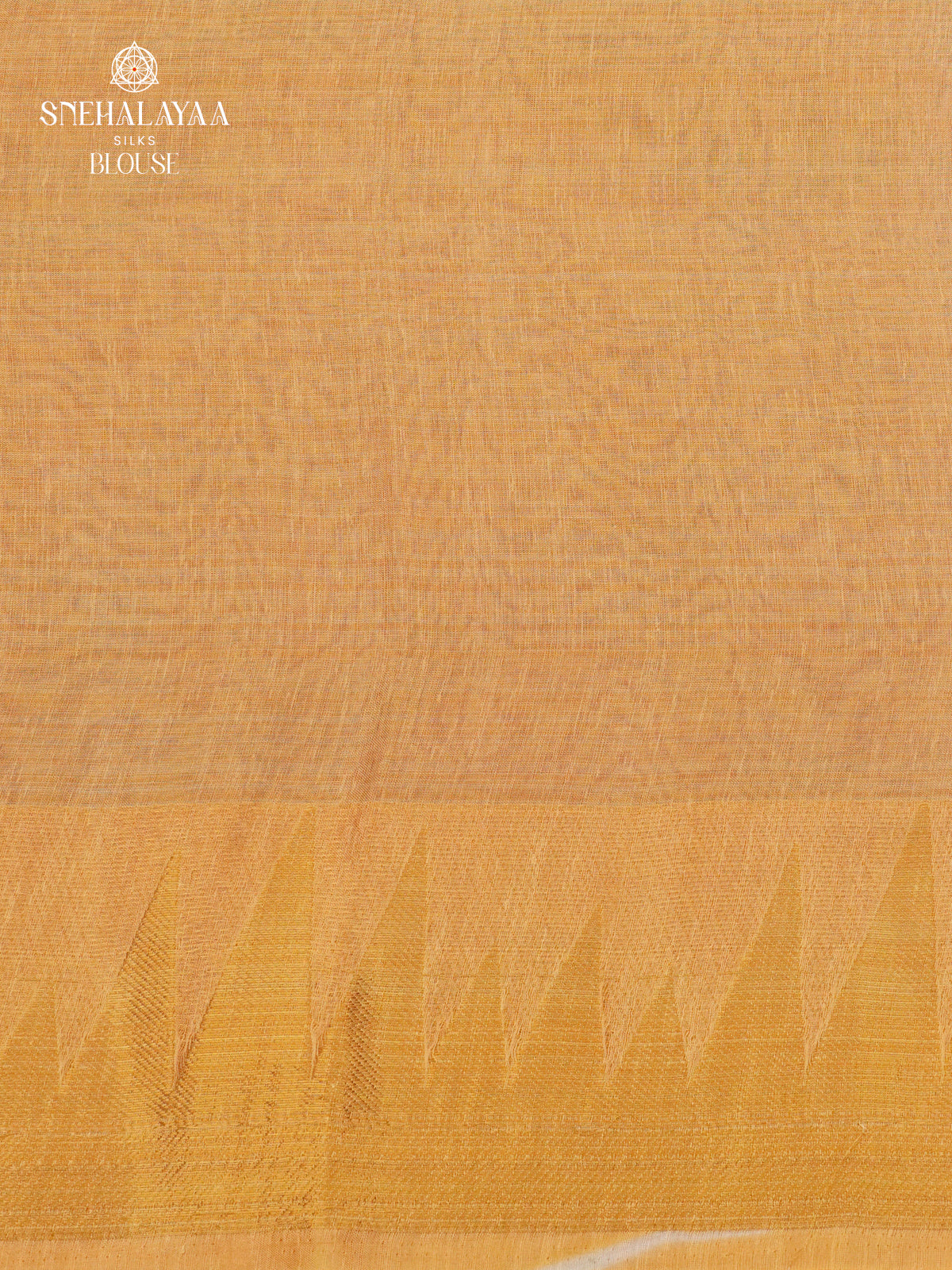 Peach Linen Tissue Saree