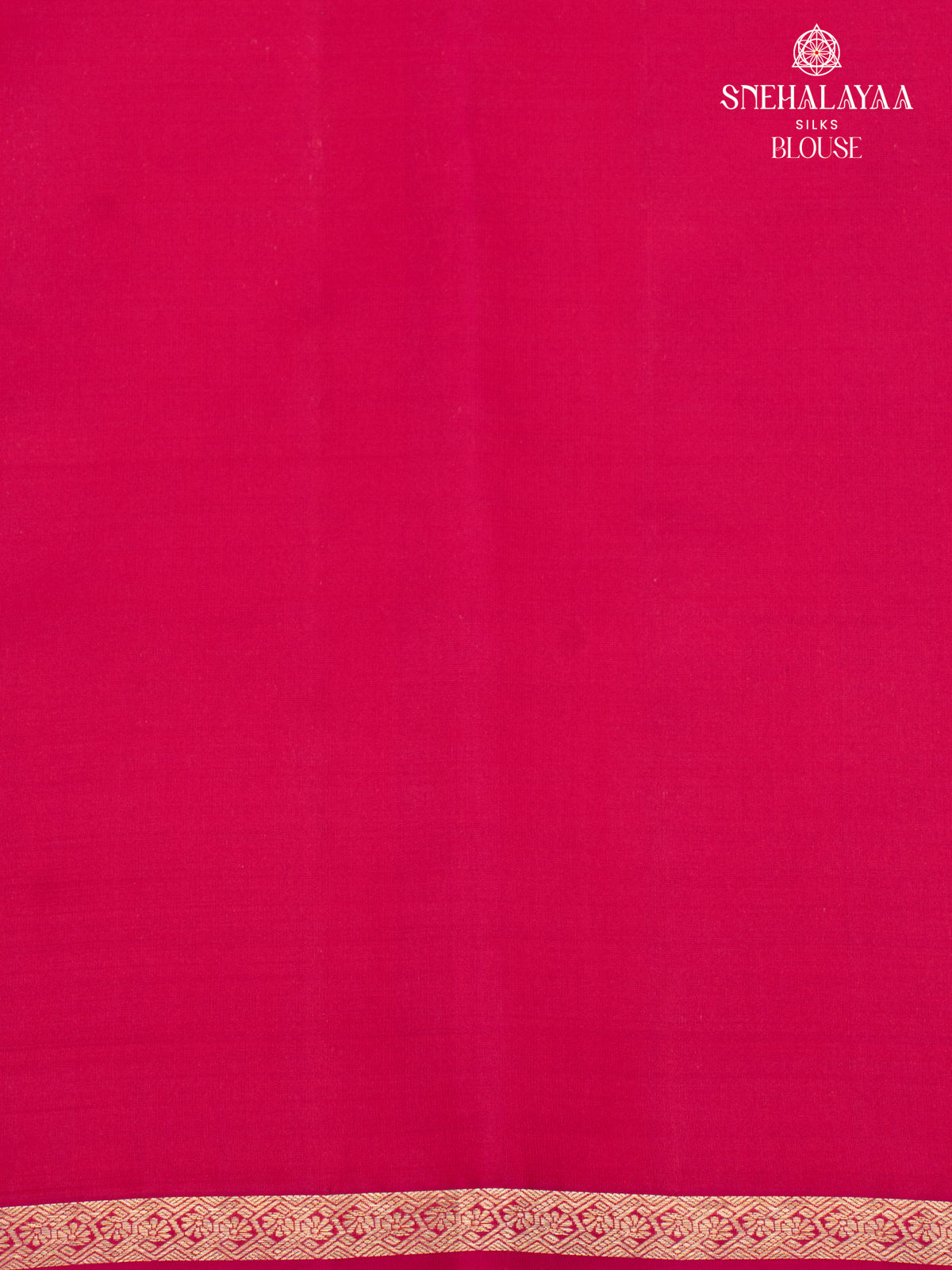 Rani Pink Kanjivaram Silk Saree