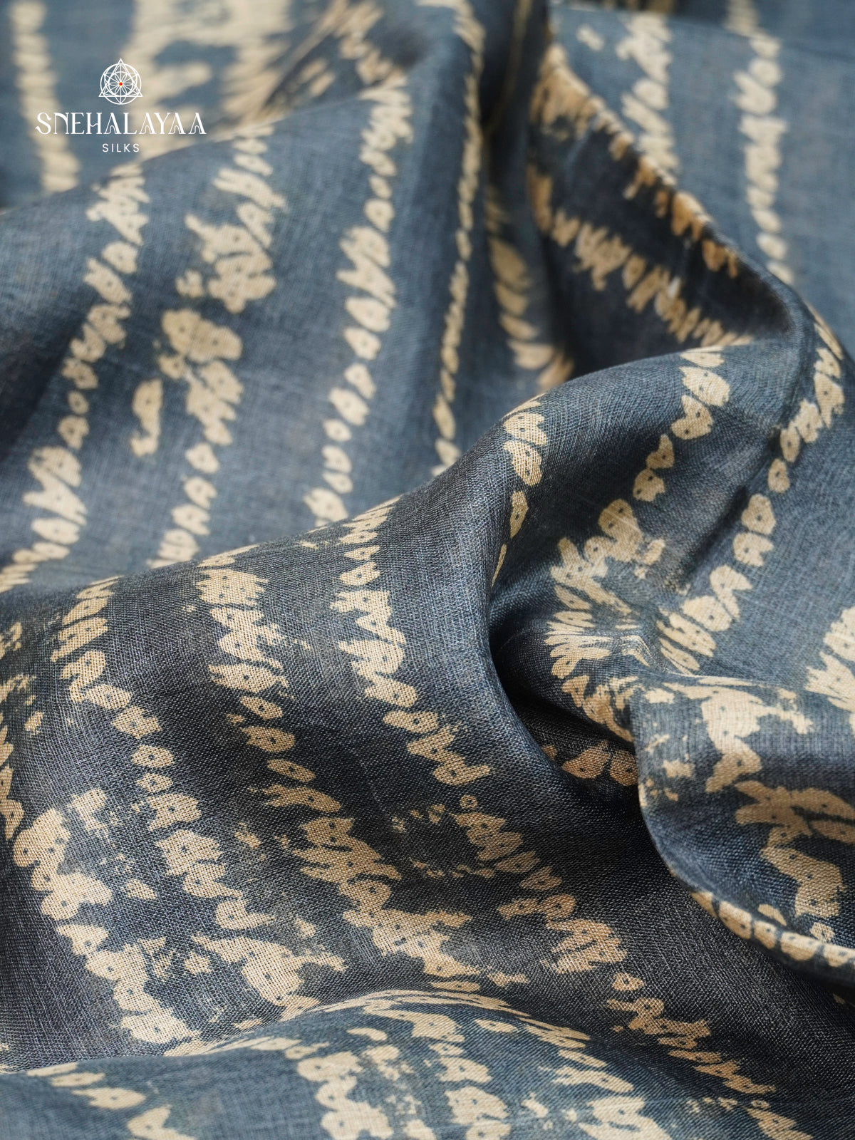Sea Green Tussar Saree