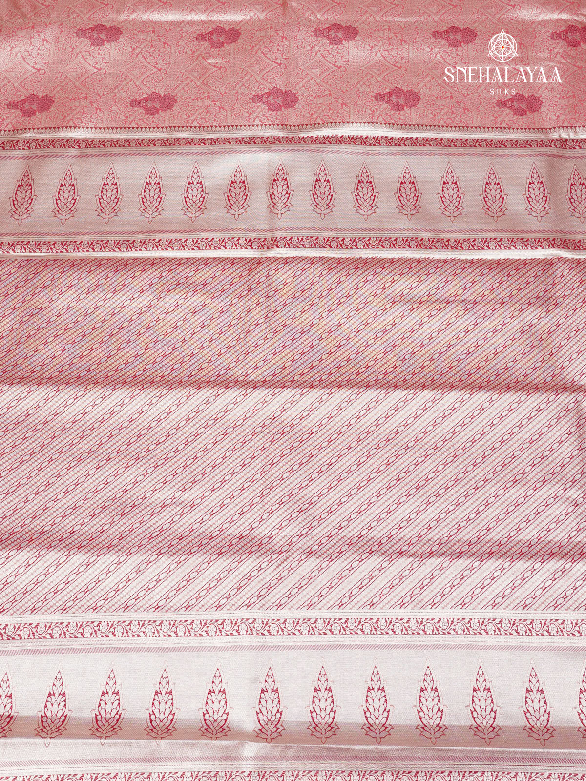 Pink Art Silk Saree