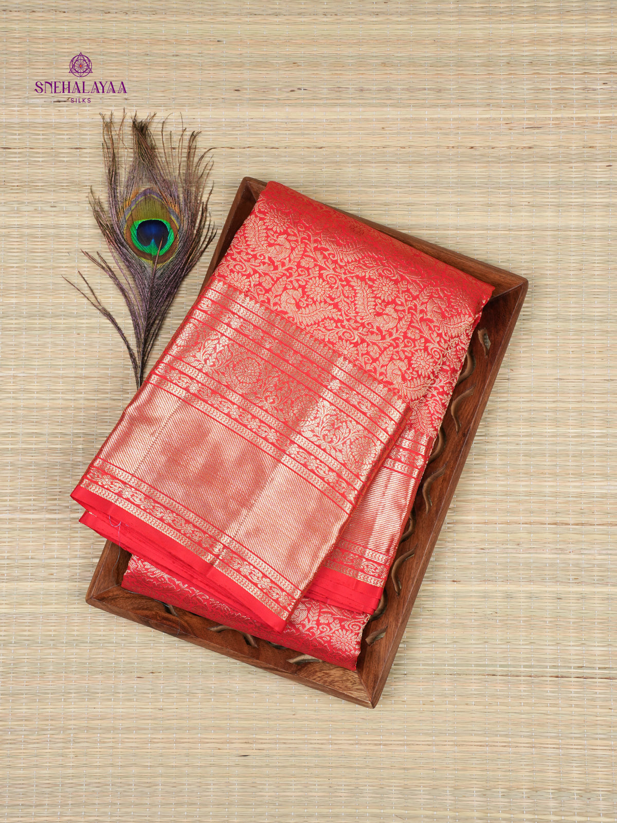 Red Kanjivaram Silk Saree