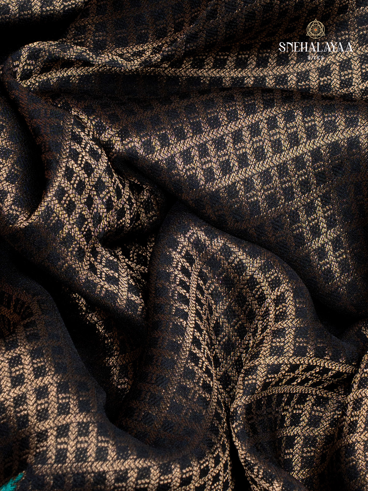 Black Banaras Silk Saree