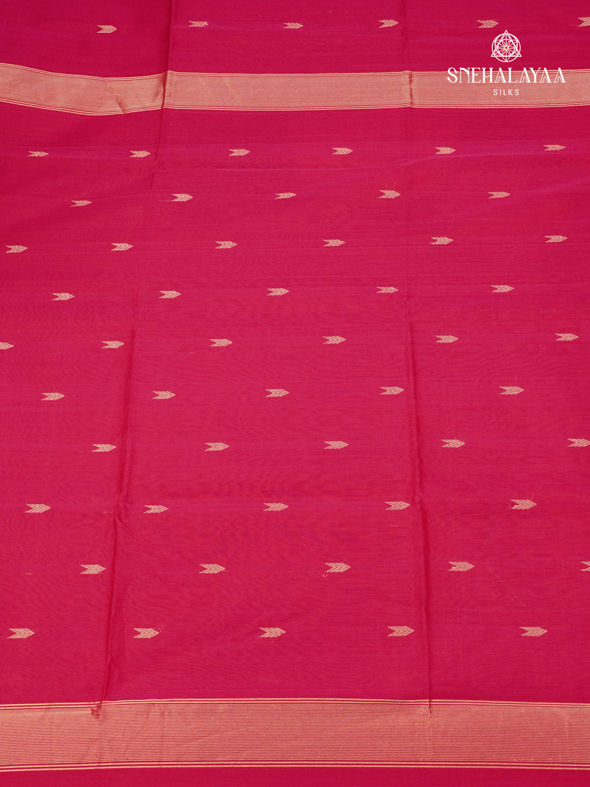 Rani Pink Maheshwari Silk Cotton Saree