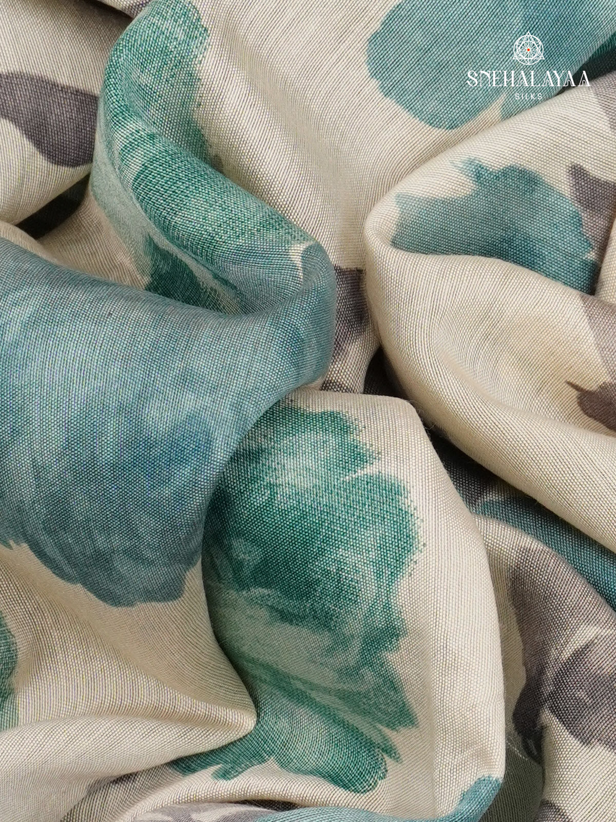 Off White Chanderi Saree