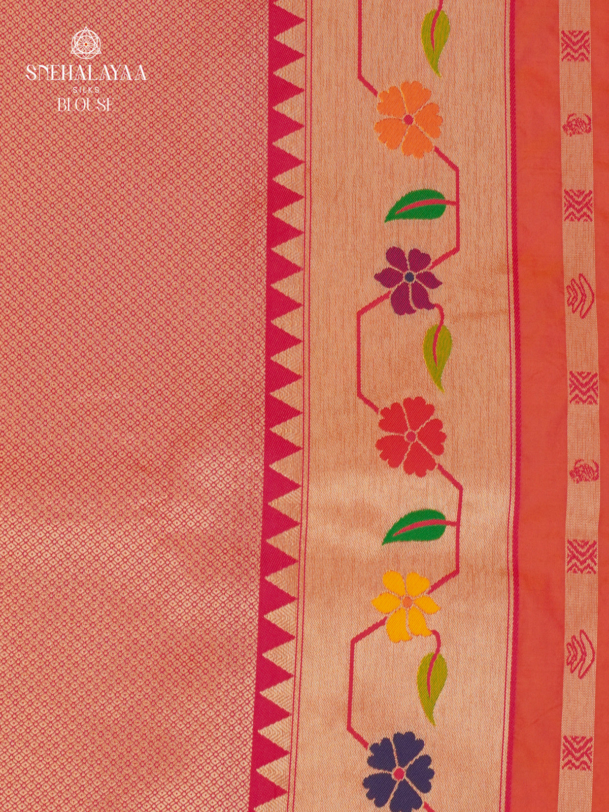 Yellow Tissue Paithani Saree