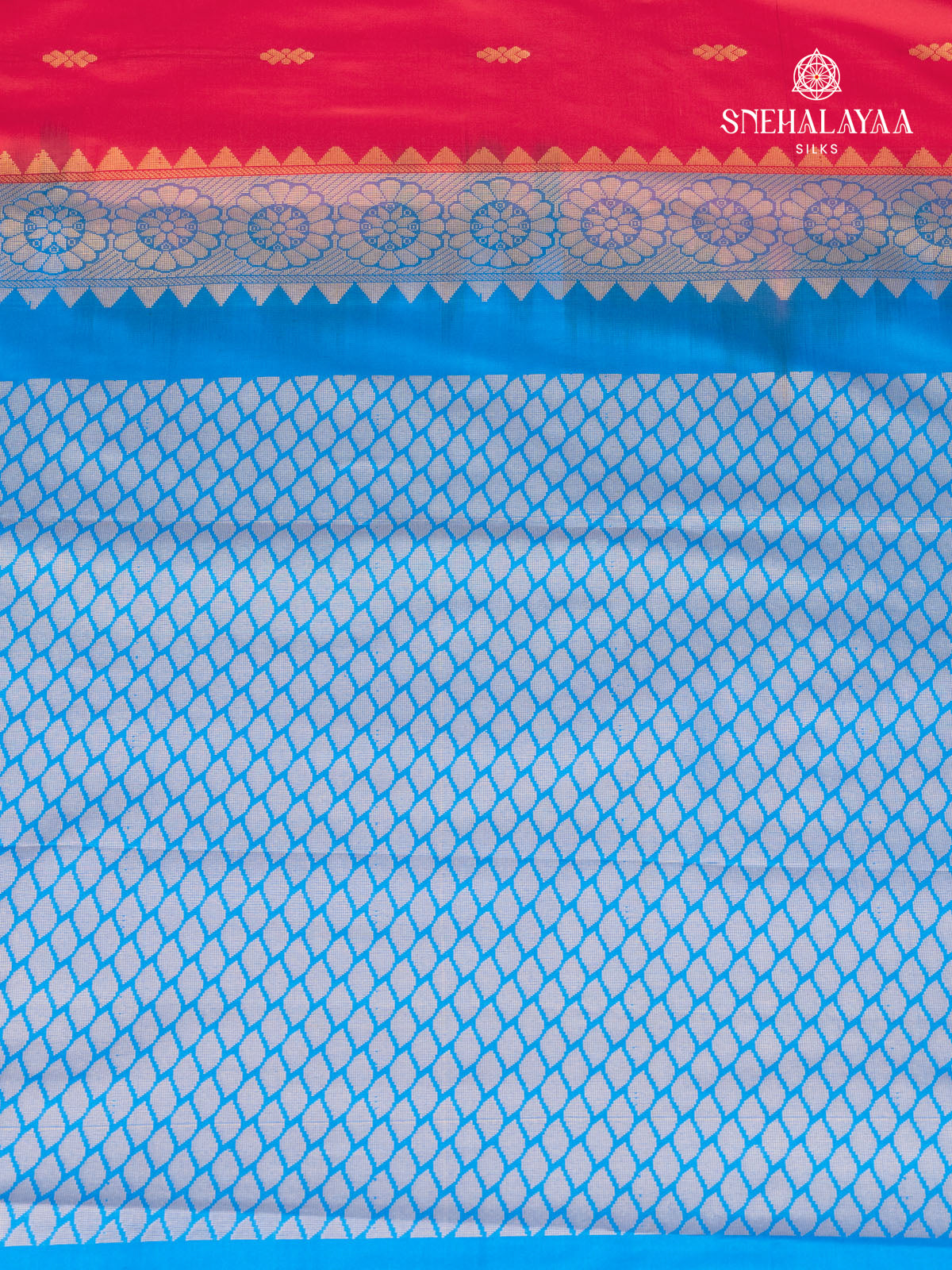 Rani Pink Gadwal Silk Saree