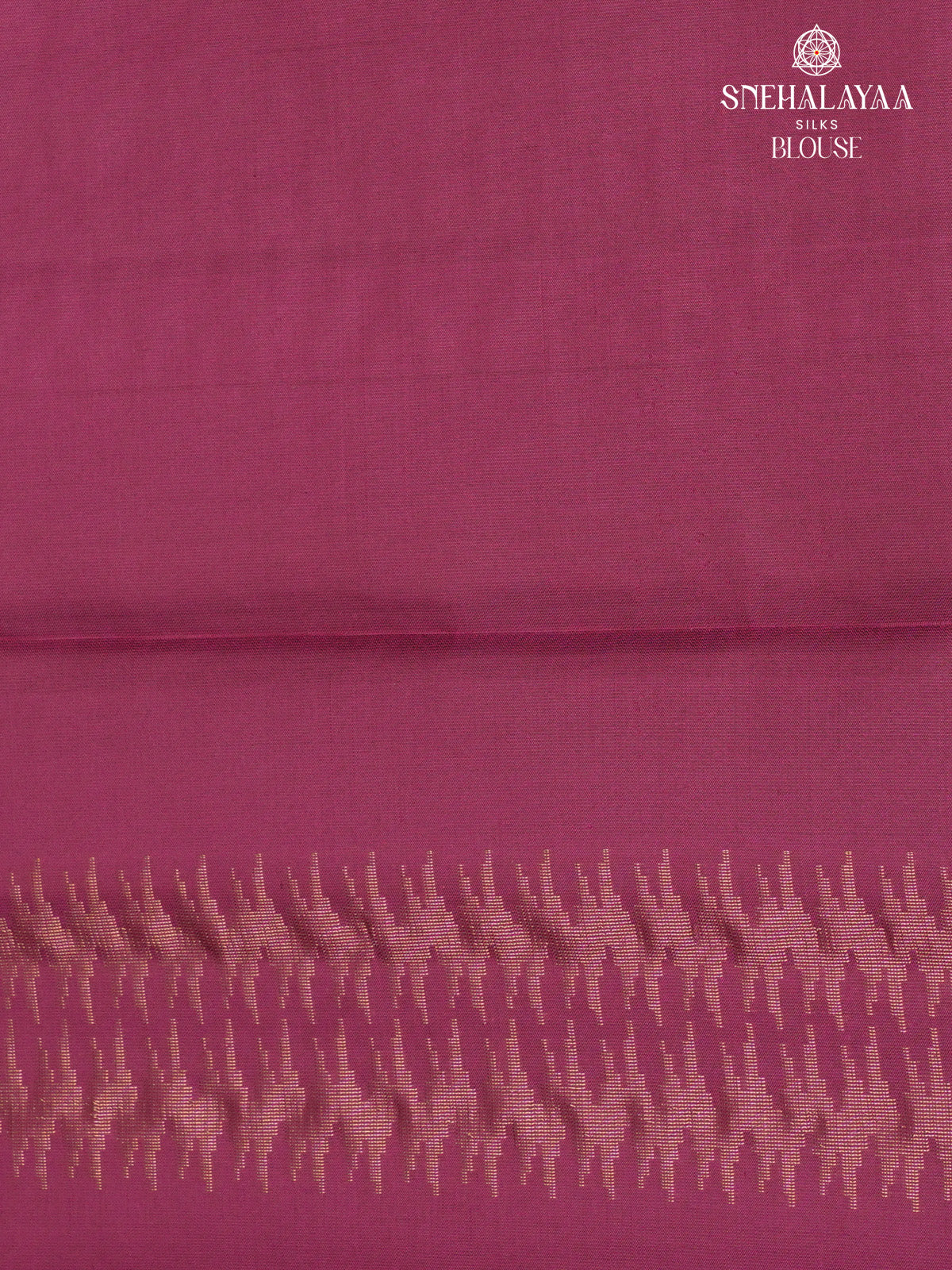 Meganta Purple Kanjivaram Soft Silk Saree