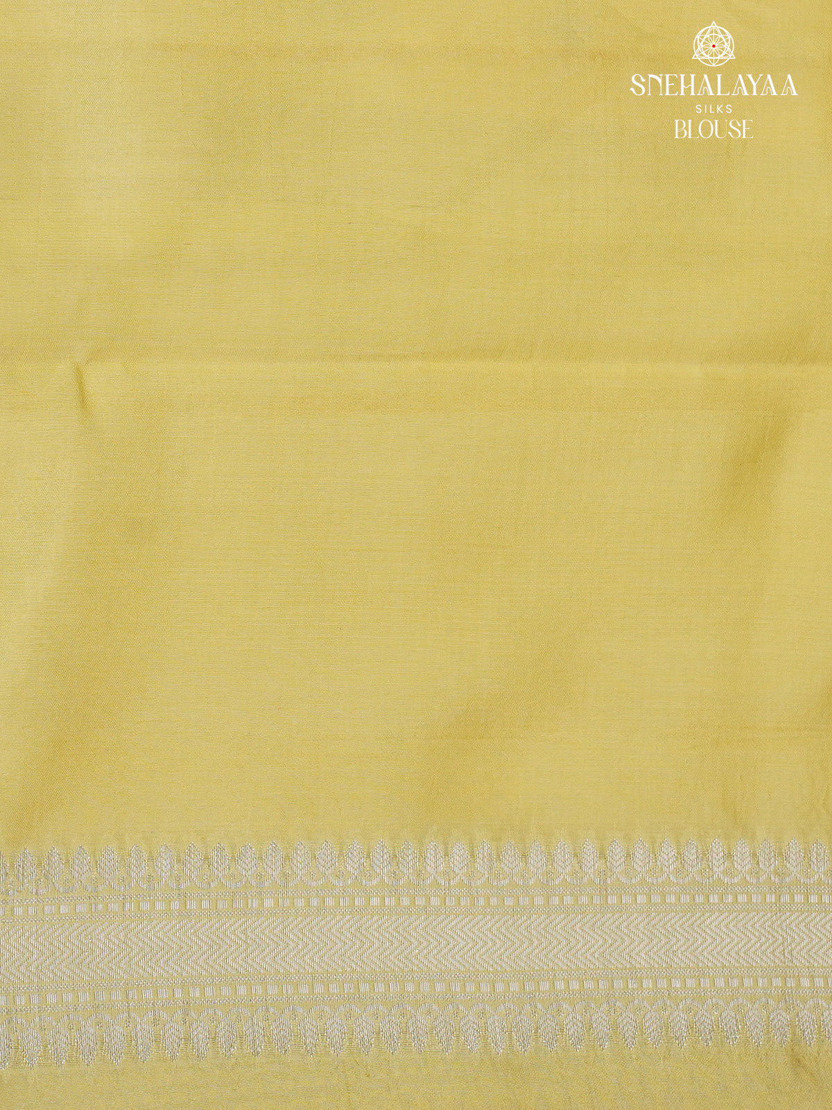 Yellow Banaras Dupion Silk Saree