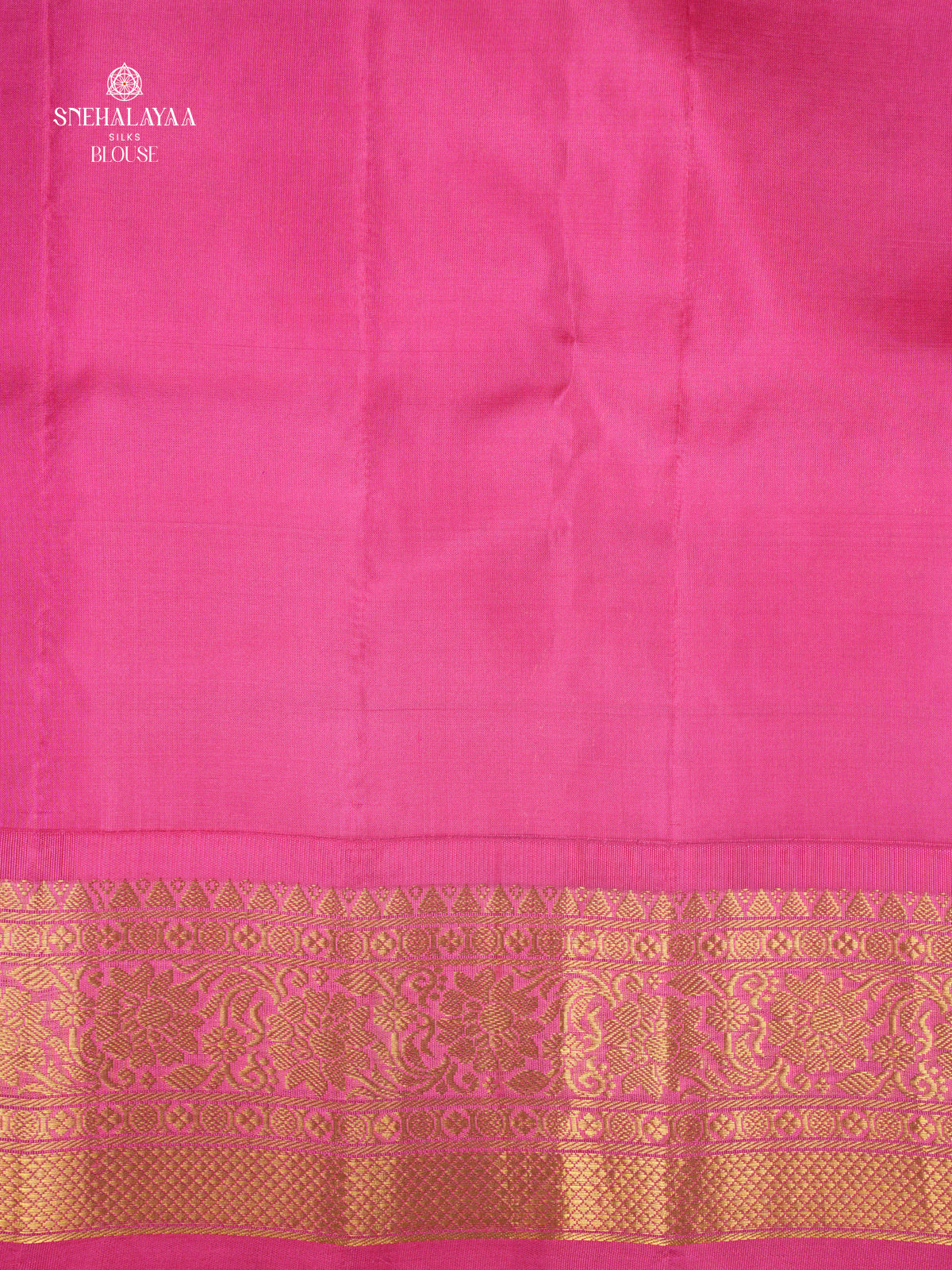 Lemon Yellow Gadwal Silk Saree