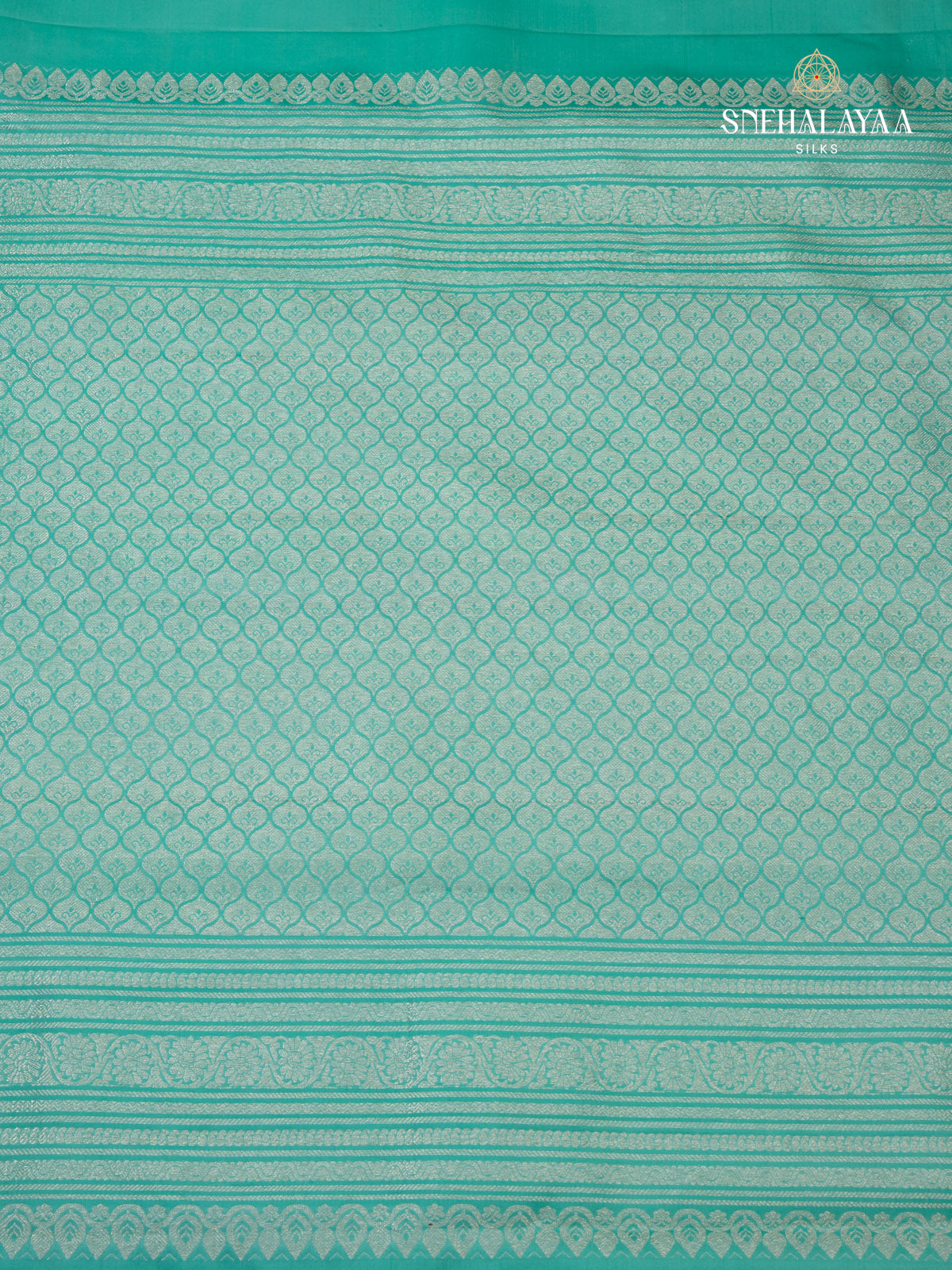Teal Green Kanjivaram Silk Saree