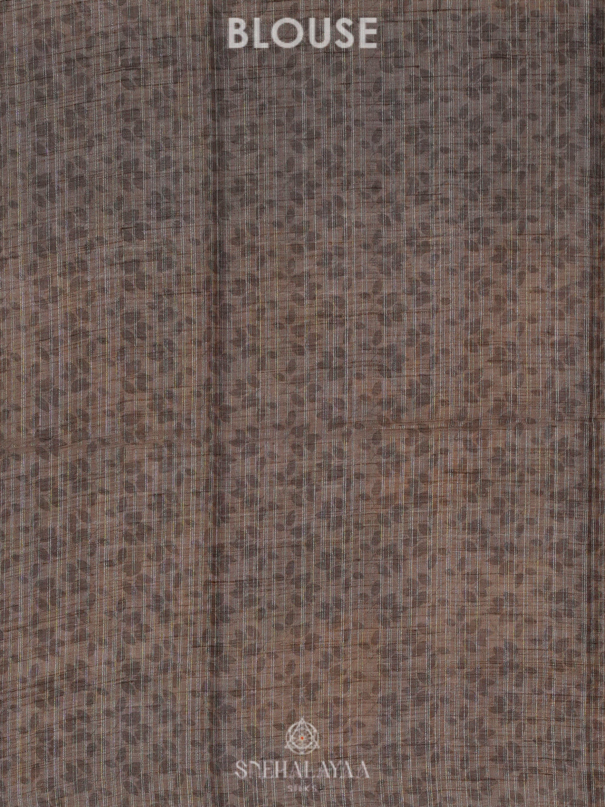 Beige Linen Tissue Saree