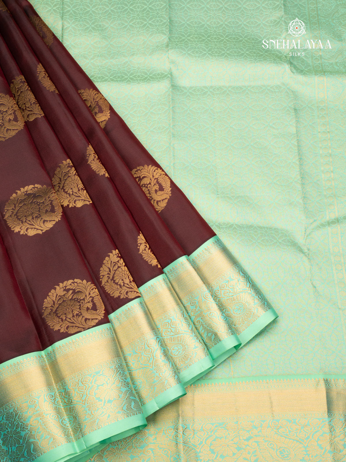 Maroon Kanjivaram Silk Saree