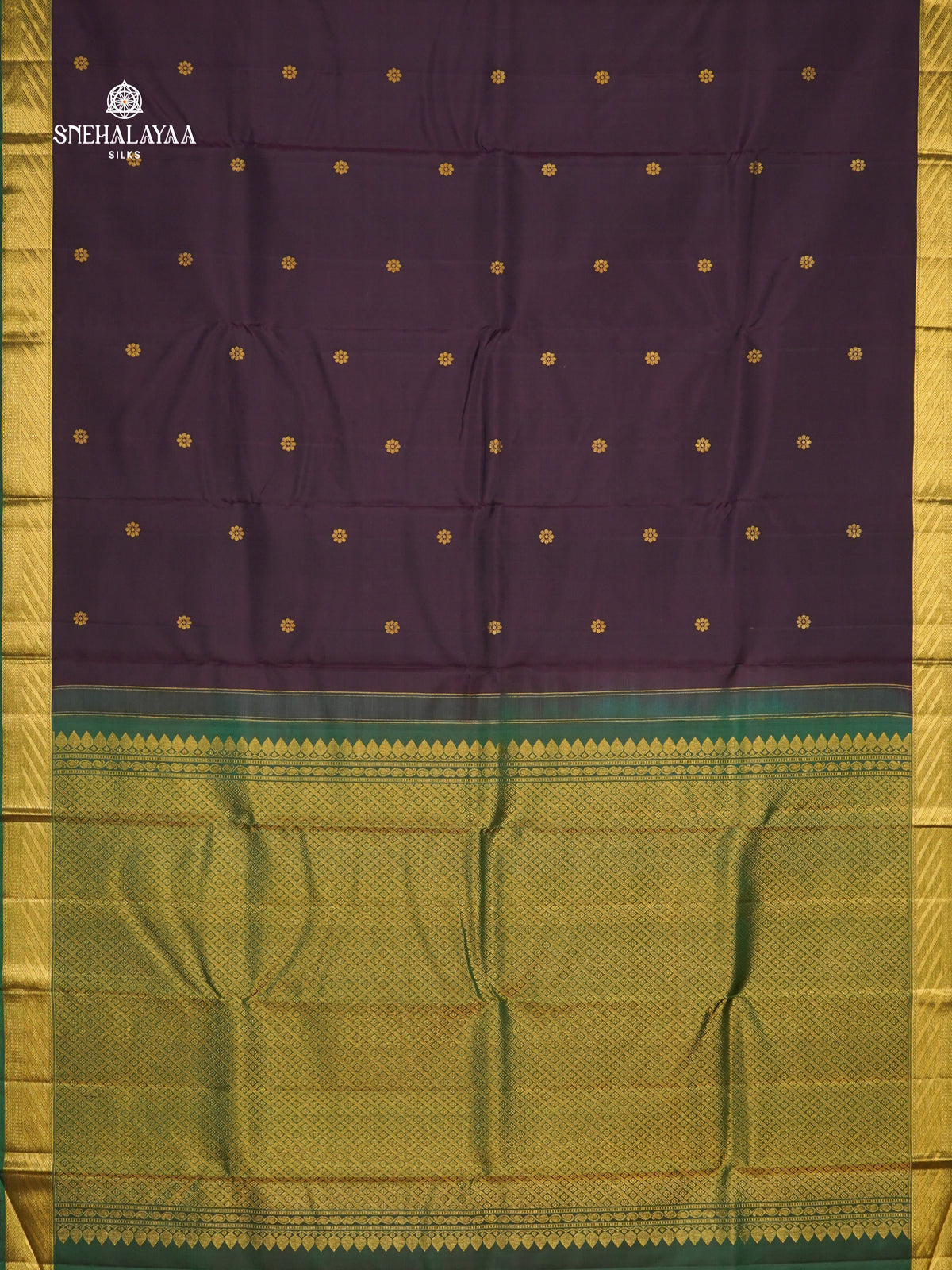 Maroon Kanjivaram Silk Saree