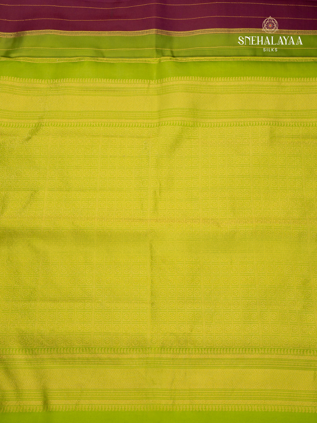 Violet Purple Kanjivaram Silk Saree