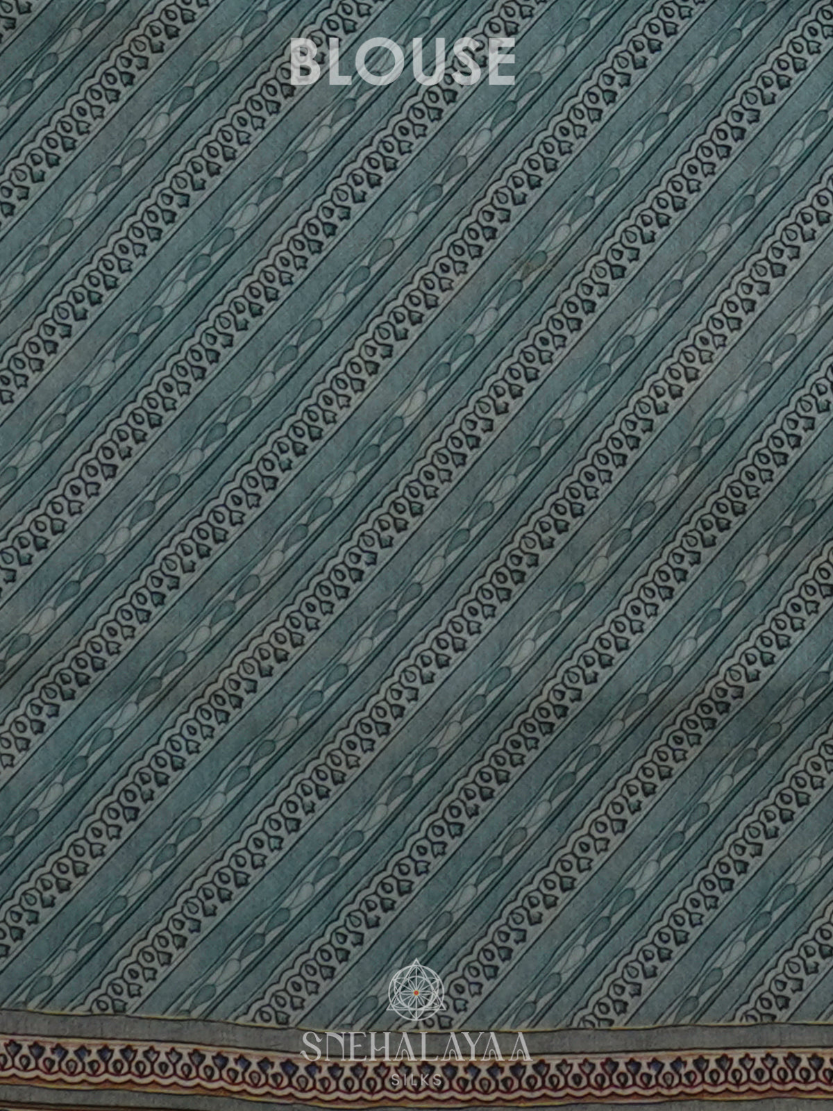 Teal Green Organza Saree