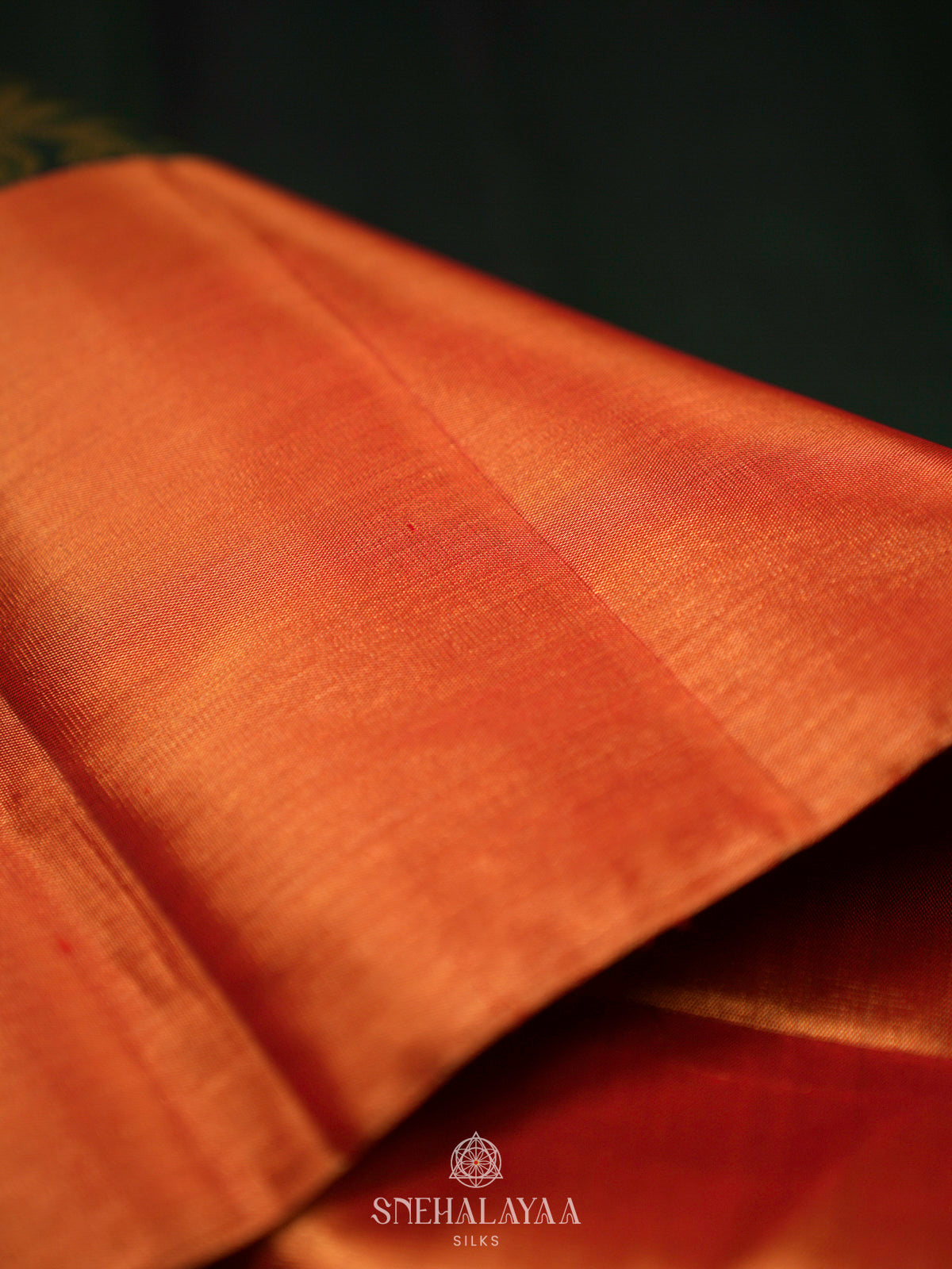 Forest Green Kanjivaram Silk Saree