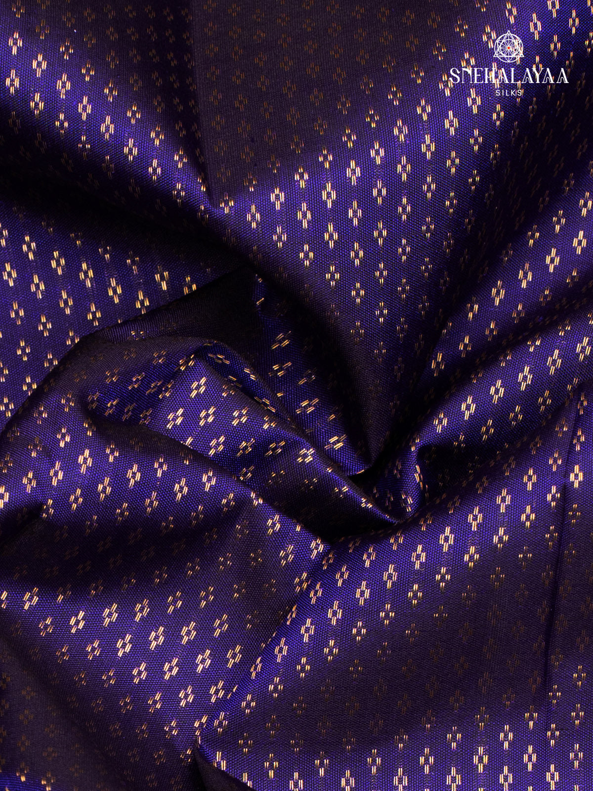 Blue Korvai Kanjivaram Silk Saree