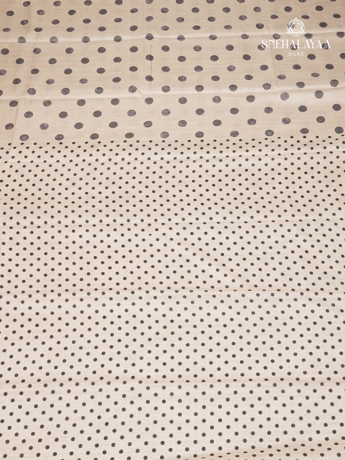 Off White Tussar Saree