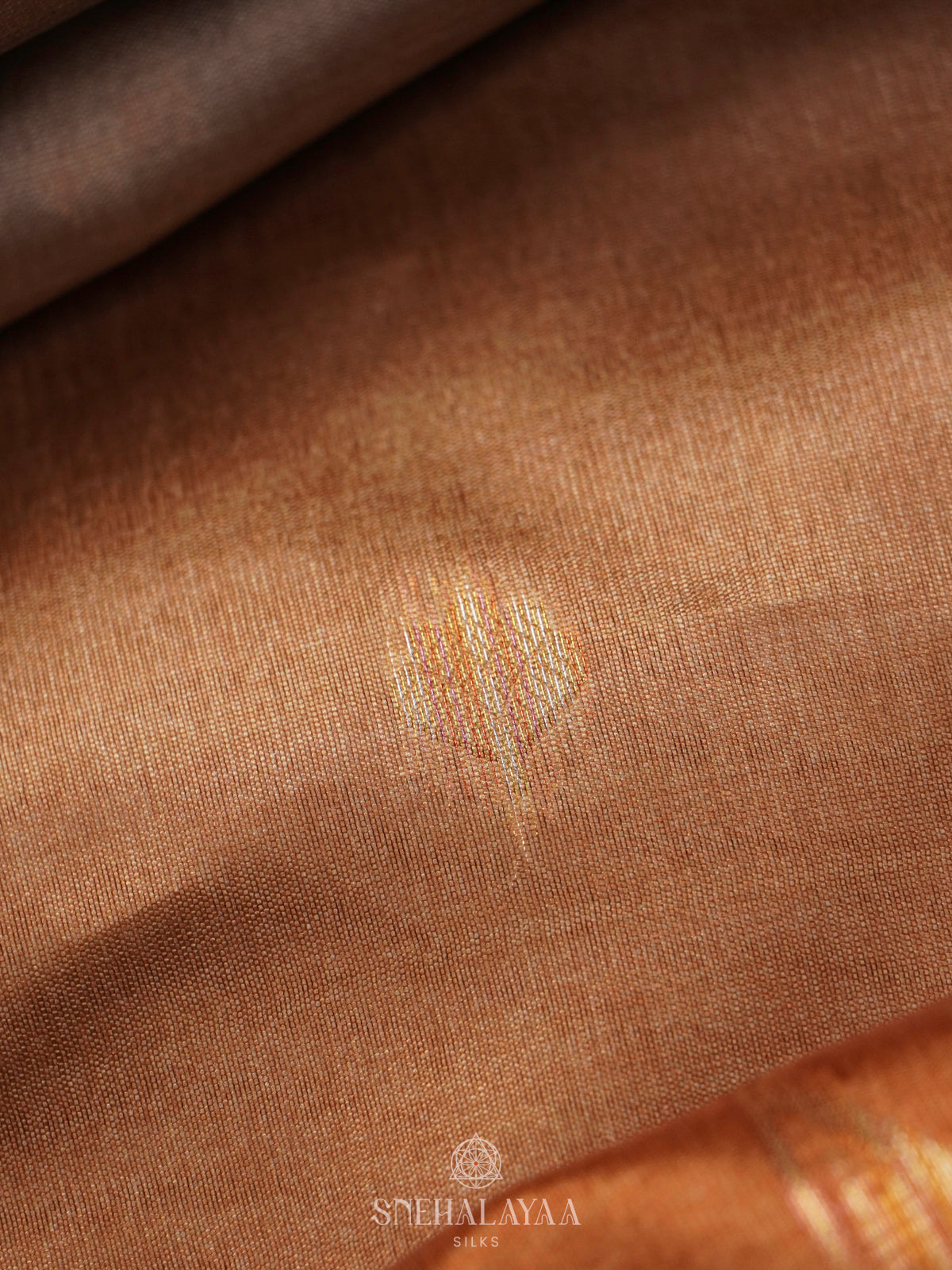 Terracotta Jute Saree