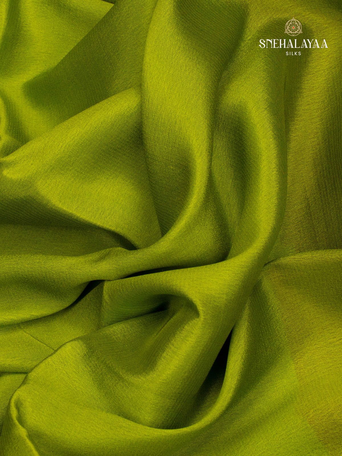 Parrot Green Mysore Silk Saree