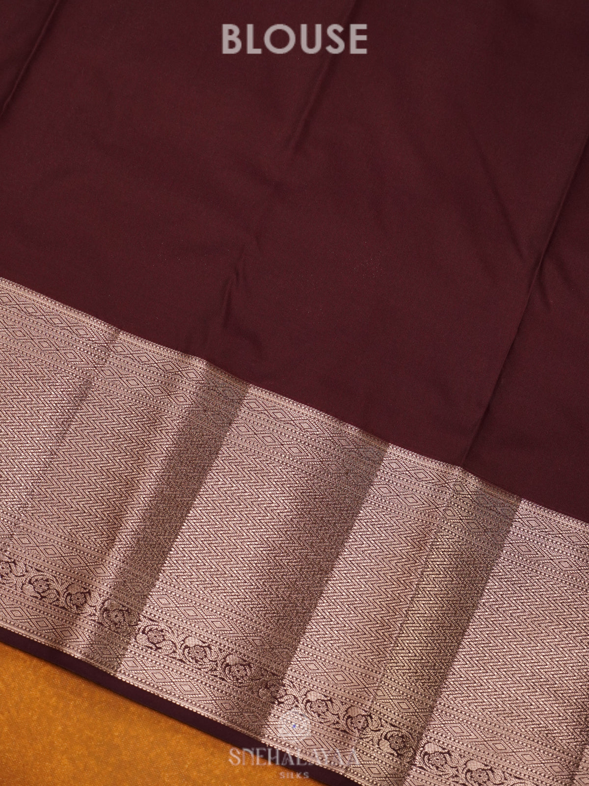 Mango Yellow Art Silk Saree