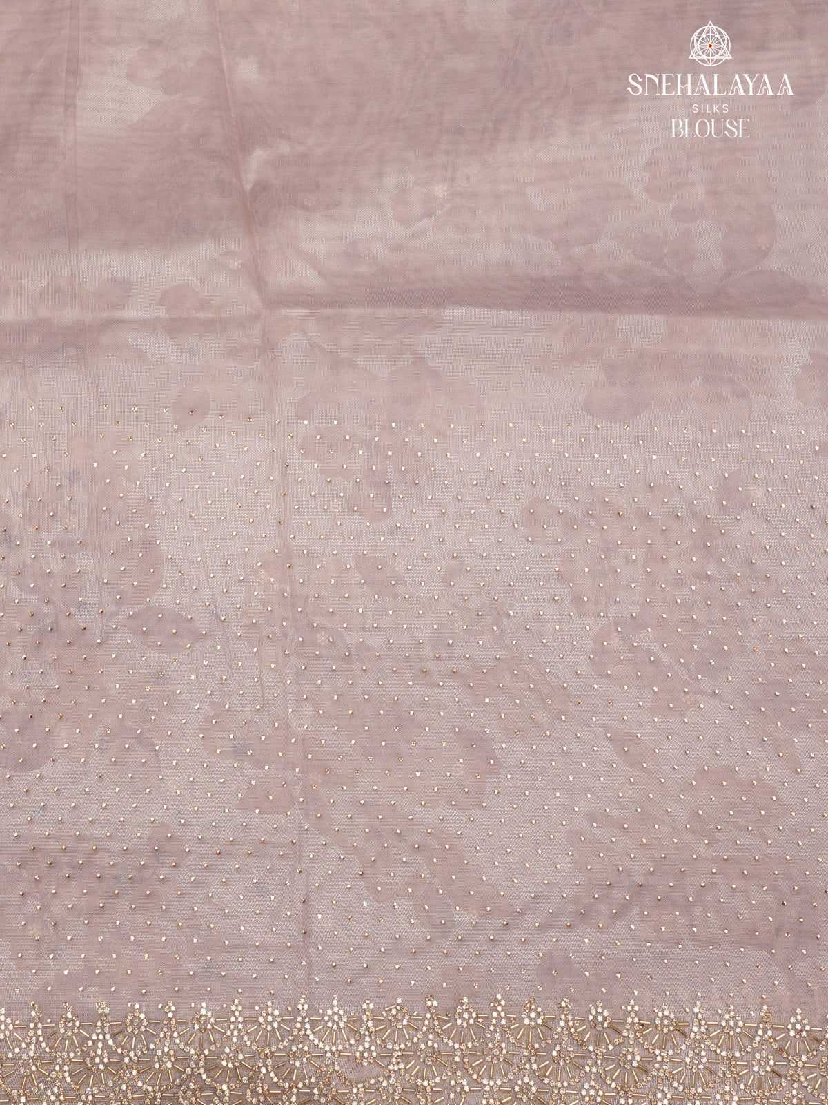 Mauve Pink Designer Saree