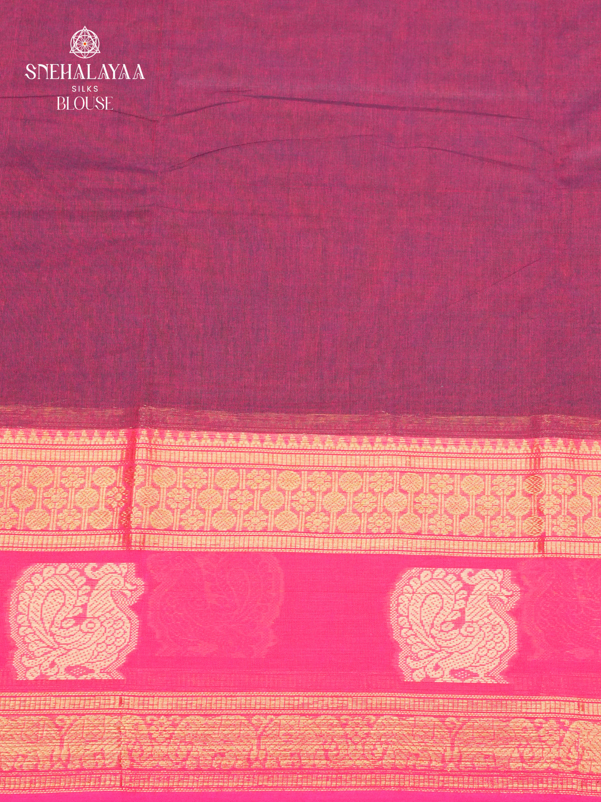 Maroon Chettinad Cotton Saree